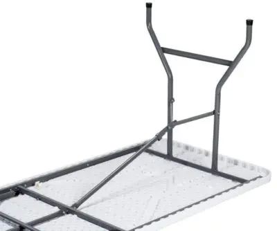 |  Stół cateringowy prostokątny 180x76cm biały | krzeslaonline.pl