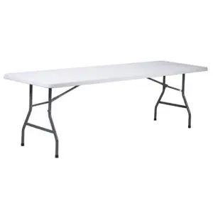 |  Stół cateringowy prostokątny 180x76cm biały | krzeslaonline.pl