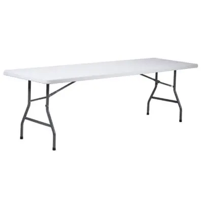 |  Stół cateringowy prostokątny 180x76cm biały | krzeslaonline.pl