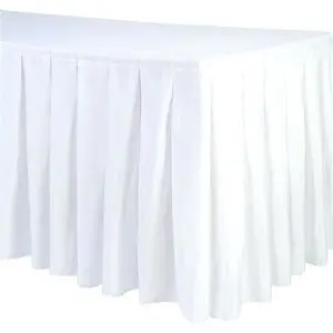 |  Skirting Falbana 565cm na stół bankietowy | krzeslaonline.pl