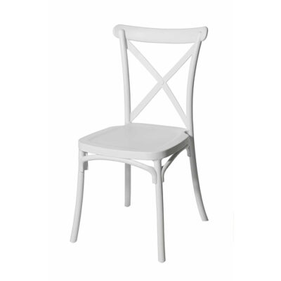 białe krzesło do kuchni