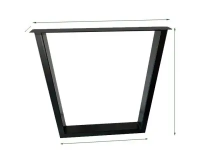 |  Noga metalowa podstawa do stołu loft trapez | krzeslaonline.pl