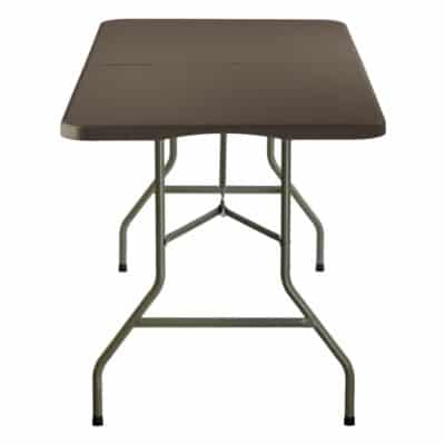 |  Stół ogrodowy cateringowy prostokątny walizka 180x74cm brunatny Eco | krzeslaonline.pl