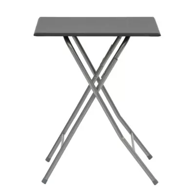 |  Stół stolik kawiarniany składany czarny 60x60cm | krzeslaonline.pl