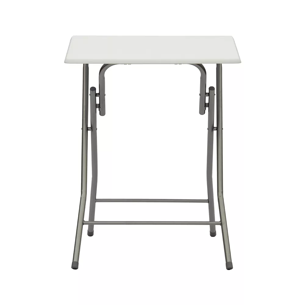 Stolik turystyczny ogrodowy składany 60x60cm biały | krzeslaonline.pl | Stolik turystyczny ogrodowy składany 60x60cm biały | krzeslaonline.pl