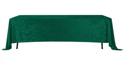 |  Obrus prostokątny aksamitny 280x160cm Velvet zielony | krzeslaonline.pl