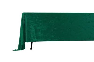 |  Obrus prostokątny aksamitny 280x160cm Velvet zielony | krzeslaonline.pl