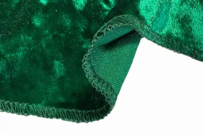 |  Obrus okrągły aksamitny Fi340cm Velvet zielony | krzeslaonline.pl