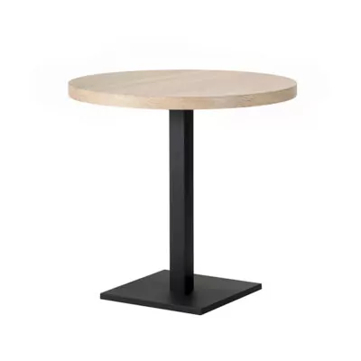|  Stolik kawiarniany ARP179 – okrągły Fi68cm, dąb sonoma | krzeslaonline.pl