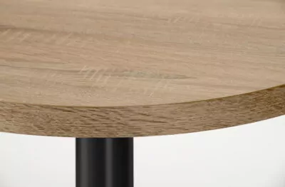 |  Stolik kawiarniany ARP179 – okrągły Fi68cm, dąb sonoma | krzeslaonline.pl