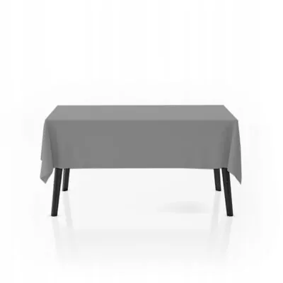 |  Obrus plamoodporny szary 280x170cm na stół bankietowy | krzeslaonline.pl
