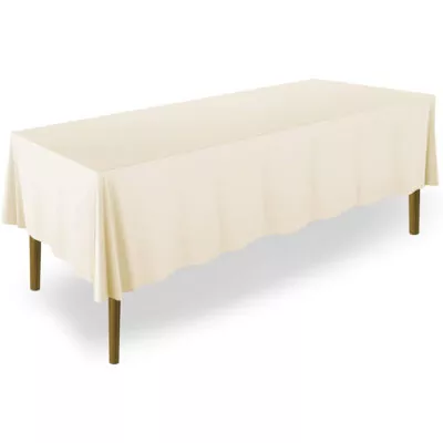 |  Obrus plamoodporny beżowy 280x170cm na stół bankietowy | krzeslaonline.pl