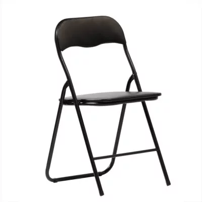 |  Zestaw cateringowy ogrodowy czarny – stół 200x90cm + 6 krzeseł | krzeslaonline.pl