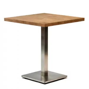 Stół kawiarniany kawowy barowy ARP177 68x68x3,6cm - kwadratowy lancelot
