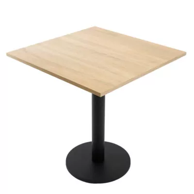 |  Stolik kawiarniany barowy restauracyjny ARP178 68x68cm dąb sonoma | krzeslaonline.pl