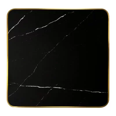 |  Stolik kawiarniany barowy ARP608 – kwadratowy, 70x70cm czarny | krzeslaonline.pl