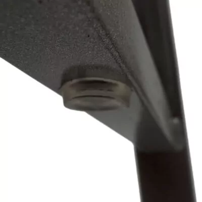 |  Krzesło bankietowe Luxus Dark 25x25x1.2 czarny gładki | krzeslaonline.pl