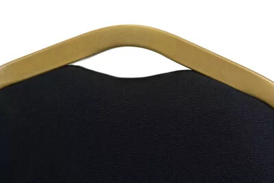 |  Krzesło bankietowe Rzym 25x25x1,2cm czarny gładki | krzeslaonline.pl