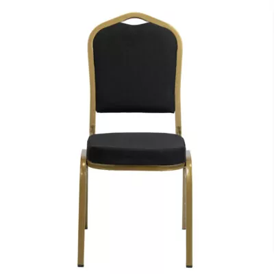 |  Krzesło bankietowe Rzym 25x25x1,2cm czarny gładki | krzeslaonline.pl