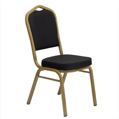 |  Krzesło bankietowe Rzym 25x25x1,2cm czarny gładki | krzeslaonline.pl
