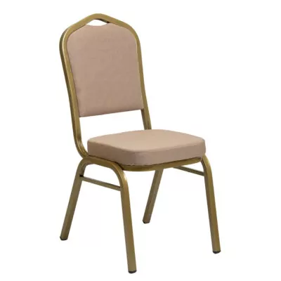 |  Krzesło bankietowe Rzym 25x25x1,2cm beżowy gładki | krzeslaonline.pl