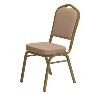 |  Krzesło bankietowe Rzym 25x25x1,2cm beżowy gładki | krzeslaonline.pl