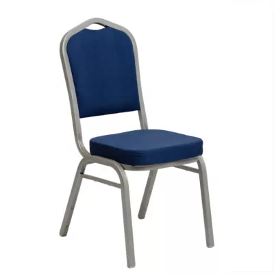 |  Krzesło bankietowe Luxus 25x25x1.2 niebieski gładki | krzeslaonline.pl