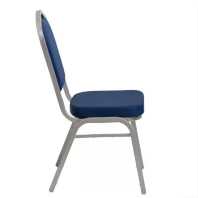 |  Krzesło bankietowe Luxus 25x25x1.2 niebieski gładki | krzeslaonline.pl