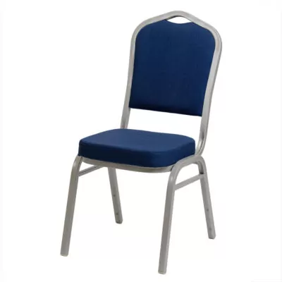 |  Krzesło bankietowe Luxus 25x25x1.2 niebieski gładki | krzeslaonline.pl