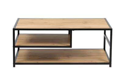 |  Stolik kawowy prostokątny loftowy 3 poziomowy 110x55cm ława do jadalni | krzeslaonline.pl