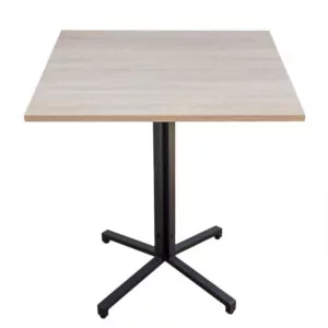 |  Stolik kawiarniany kawowy loftowy 68x68x1,8cm sonoma | krzeslaonline.pl