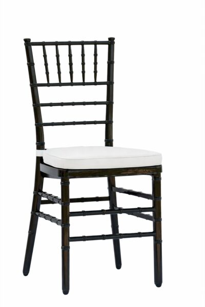 |  Krzesło weselne amerykańskie Chiavari – kolor czarny PP | krzeslaonline.pl