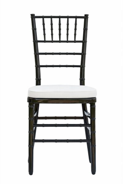 |  Krzesło weselne amerykańskie Chiavari – kolor czarny PP | krzeslaonline.pl