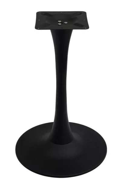 |  Stolik kawiarniany kawowy restauracyjny czarny Fi70cm masa marmurowa | krzeslaonline.pl