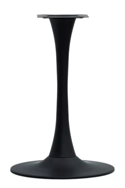 |  Stolik kawiarniany kawowy restauracyjny czarny Fi70cm masa marmurowa | krzeslaonline.pl