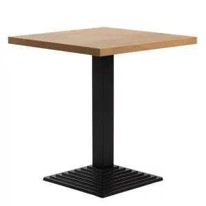 Stół kawiarniany kawowy barowy ARP250 80x80x3,6cm dąb lancelot