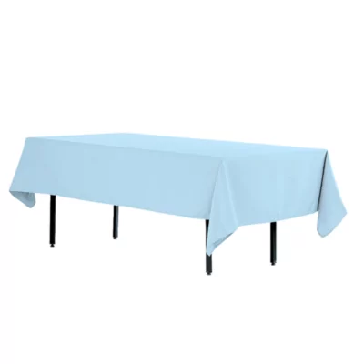 |  Obrus plamoodporny błękitny 280x170cm na stół bankietowy |