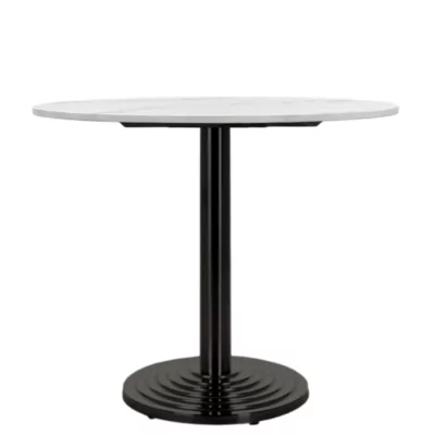 |  Stolik kawiarniany / kawowy / restauracyjny Fi70cm-Biały marmur | krzeslaonline.pl