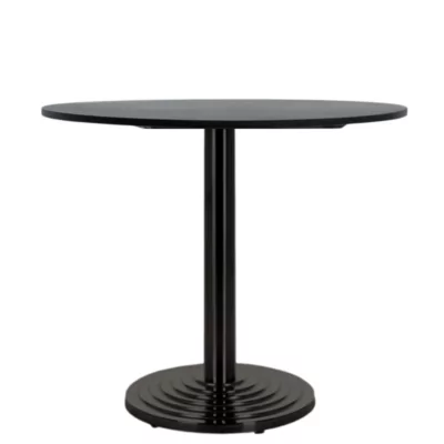 |  Stolik kawiarniany / kawowy / restauracyjny Fi70cm – Czarny Marmur | krzeslaonline.pl