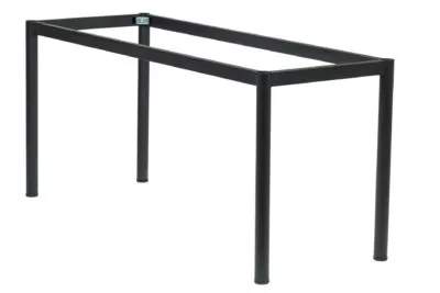 |  Stelaż metalowy czarny do stołu i biurka – 160×60 cm | krzeslaonline.pl