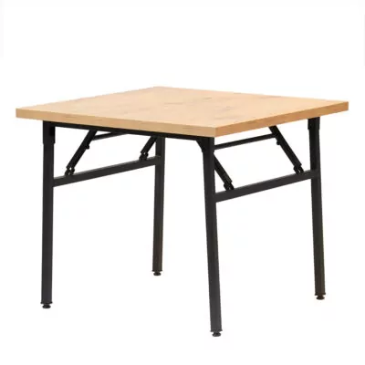 |  Stolik Składany 80×80 cm – dąb Lancelot | krzeslaonline.pl