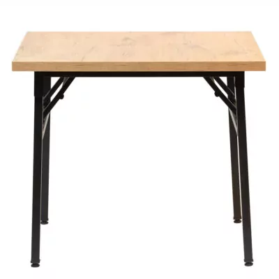 |  Stolik Składany 80×80 cm – dąb Lancelot | krzeslaonline.pl