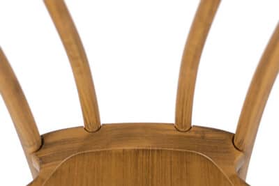 |  Krzesło kuchenne klasyczne rustykalne Vintage – Imitacja drewna + poduszka | krzeslaonline.pl