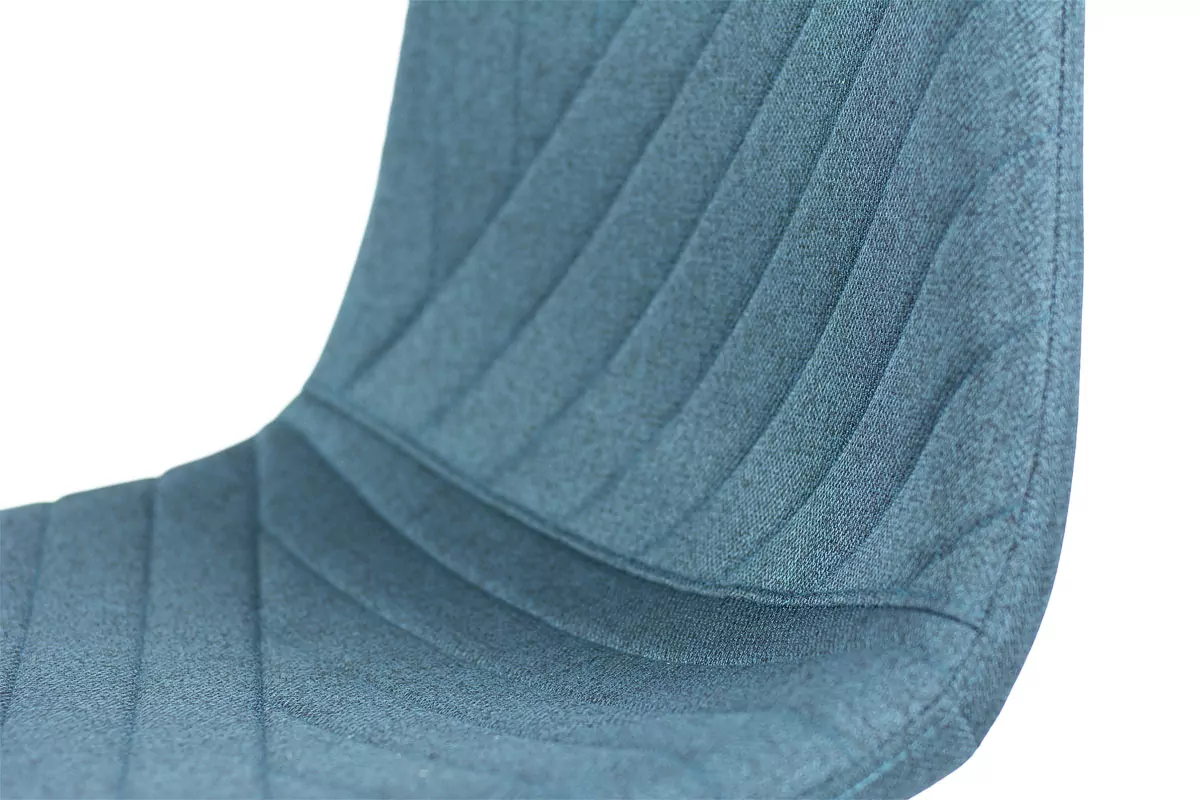 Krzesło tapicerowane w stylu skandynawskim Mery – kolor morski | krzeslaonline.pl | Krzesło tapicerowane w stylu skandynawskim Mery – kolor morski | krzeslaonline.pl