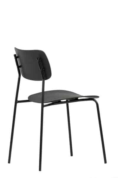 |  Krzesło nowoczesne kuchenne Elegante – czarne | krzeslaonline.pl