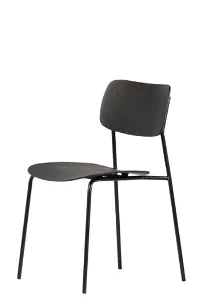 |  Krzesło nowoczesne kuchenne Elegante – czarne | krzeslaonline.pl