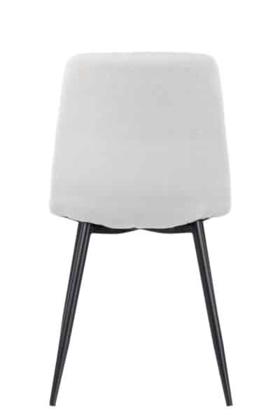 |  Krzesło tapicerowane skandynawskie Teddy – kolor jasny szary | krzeslaonline.pl