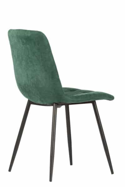 |  Krzesło tapicerowane skandynawskie Teddy – kolor zielony | krzeslaonline.pl