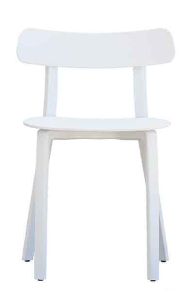 |  Krzesło kuchenne nowoczesne GUSTO – kolor biały | krzeslaonline.pl