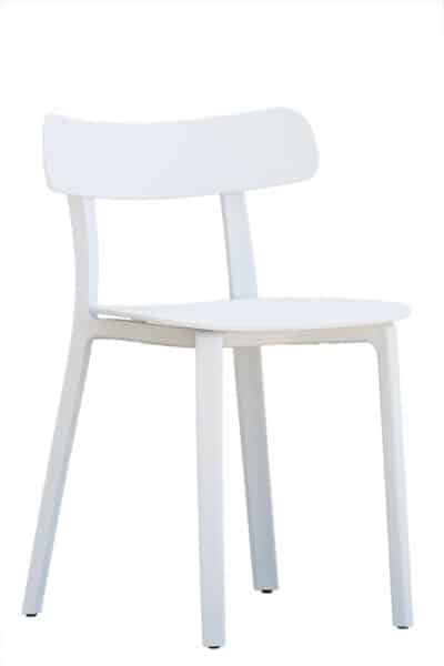 |  Krzesło kuchenne nowoczesne GUSTO – kolor biały | krzeslaonline.pl